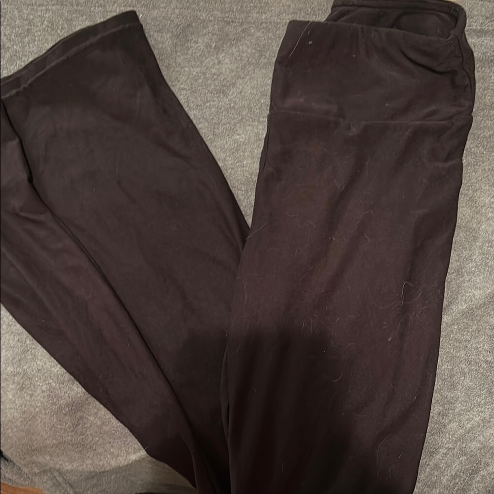 Black Velvet Pants